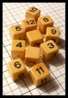 Dice : Dice - 6D - Educational Numeral Dice - Ebay Arp 2012